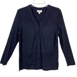 Talbots Black Cardigan - XS - Great Condition